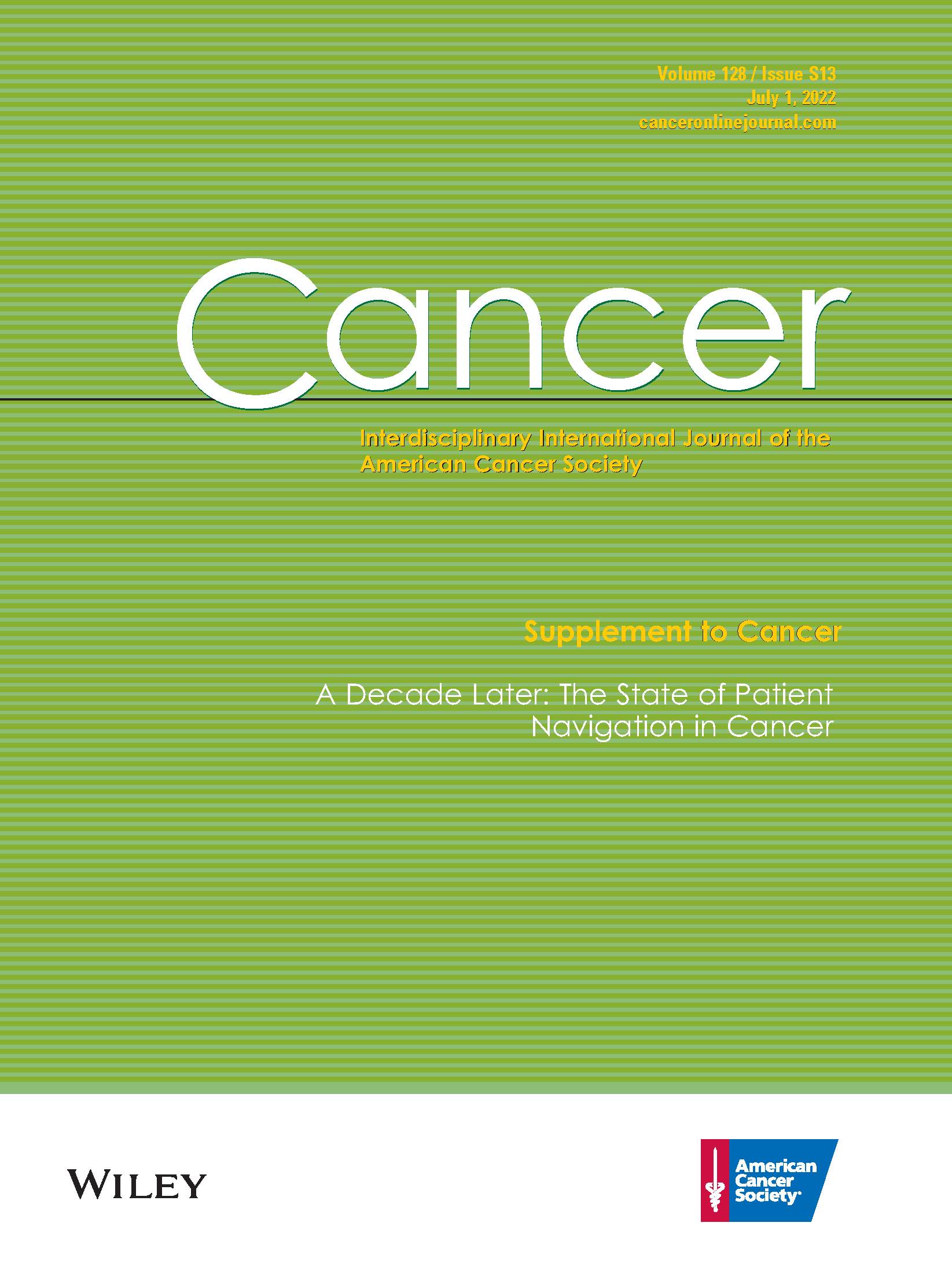“A Decade Later: The State of Patient Navigation in Cancer Care”